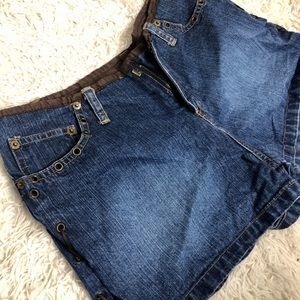 Jean Shorts Low Rise womans